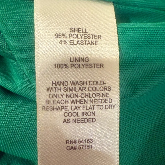 Eliza J NWOT Size 12 Beautiful Green Pink Tropical Floral Lace Mini Dress (0596) - Picture 13 of 14